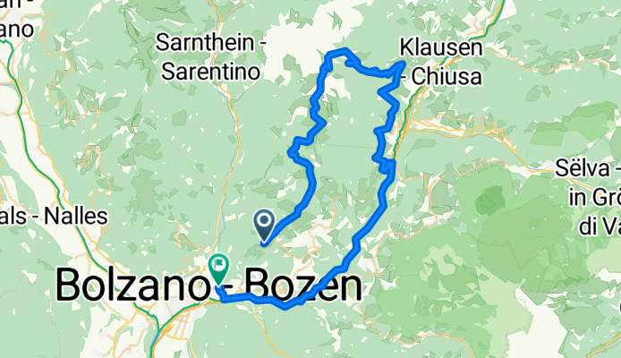 Via Paese Soprabolzano, Renon to Via Beda Weber, Bolzano