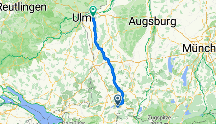 Von Nesselwang bis Nersingen