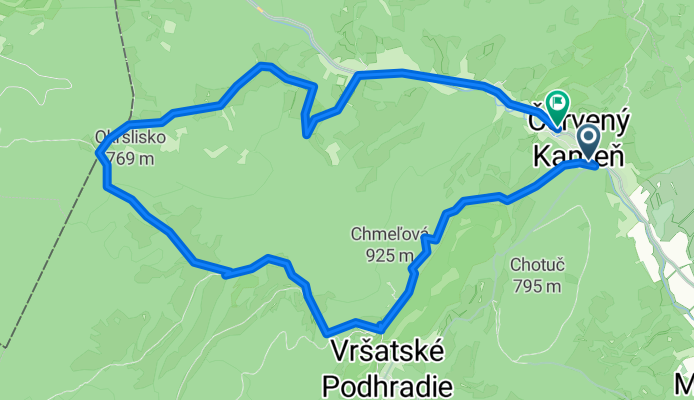 49.087, 18.182 až 49.088, 18.180