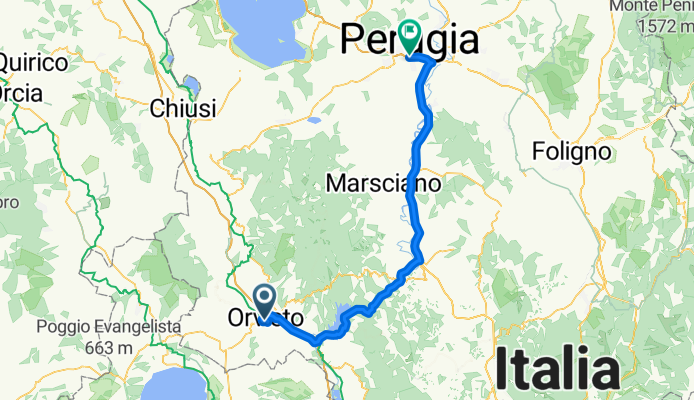 Orvieto - Perugia