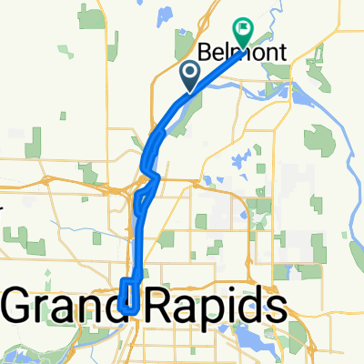 West River Drive Northeast to Belmont Avenue Northeast