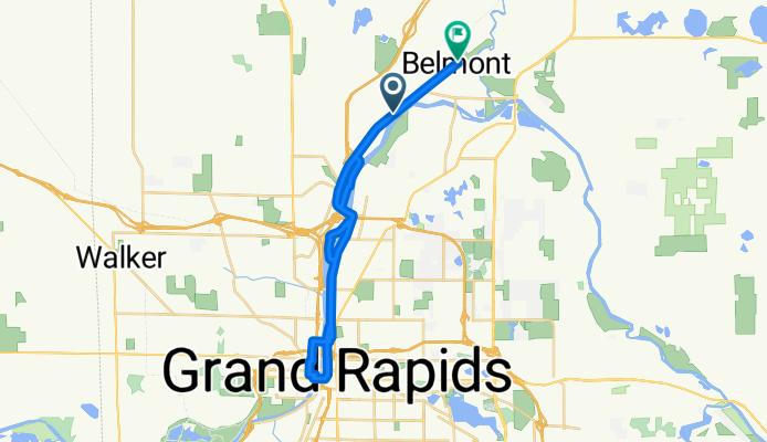 West River Drive Northeast to Belmont Avenue Northeast