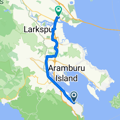 Bee St, Sausalito to Larkspur Landing Cir, Larkspur
