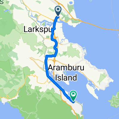 Larkspur Landing Cir, Larkspur to Bee St, Sausalito