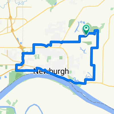 Brompton Dr, Newburgh to Brompton Dr, Newburgh