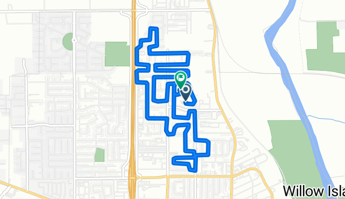 Baywood Ct, Yuba City to Baywood Ct, Yuba City