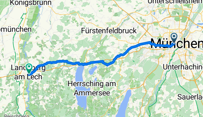 Munich - Landsberg am Lech