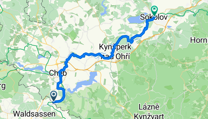Cheb - Falkenau an der Eger