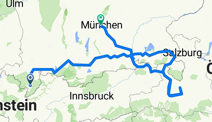 Von Oberstdorf bis München