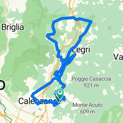 Percorso a Calenzano