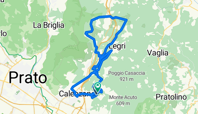 Percorso a Calenzano