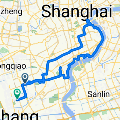 Middle Ring Road, Shanghai to Wanyuan Road 788 Long, Shanghai