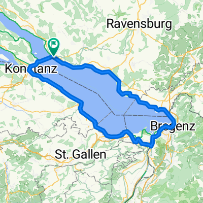 Route in Meersburg