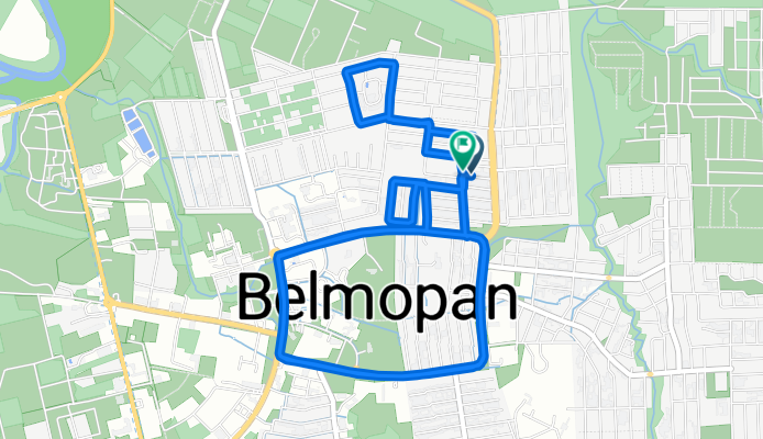 Altun Ha Street, Belmopan to George Price Boulevard, Belmopan