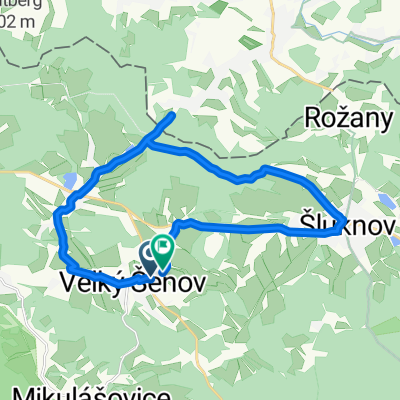 Velký Šenov do Velký Šenov