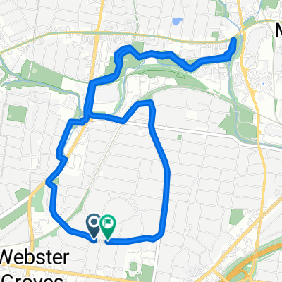 Mason Ave, Webster Groves to Mason Ave, Webster Groves