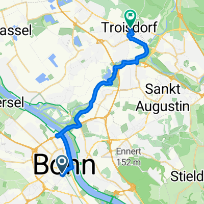 Herwarthstraße, Bonn nach Hospitalstraße, Troisdorf