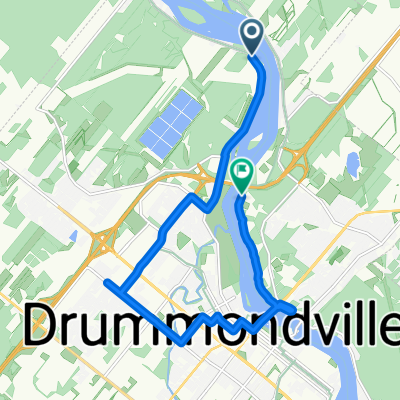 Ch du Golf O, Drummondville à Autoroute 20 O, Drummondville