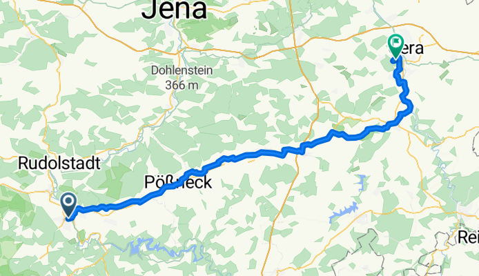 Saalfeld/Saale - Gera