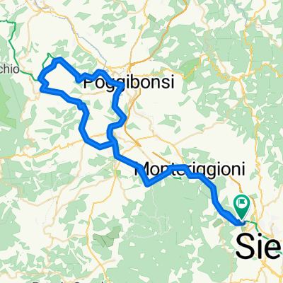 Via dell'Abbadia, Monteriggioni to Via dell'Abbadia, Monteriggioni