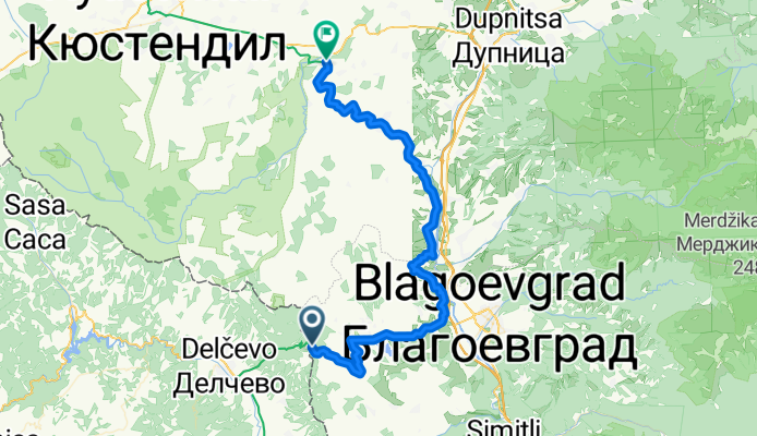 EuroVelo 13 - Iron Curtain Trail - part Bulgaria West