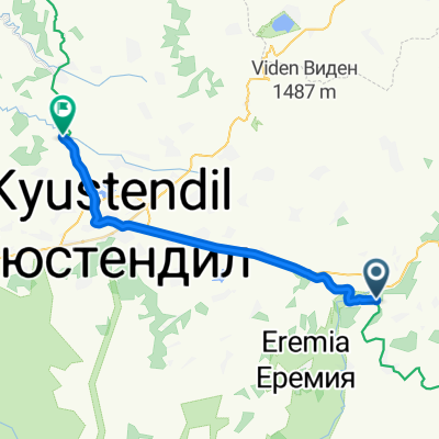 EuroVelo 13 - Iron Curtain Trail - part Bulgaria West