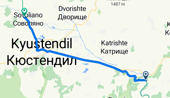 EuroVelo 13 - Iron Curtain Trail - part Bulgaria West