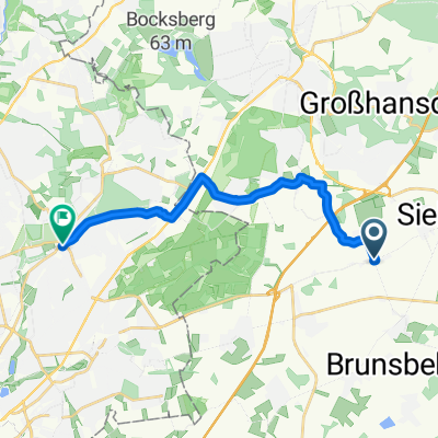 K39 nach U Berne (Kriegkamp)