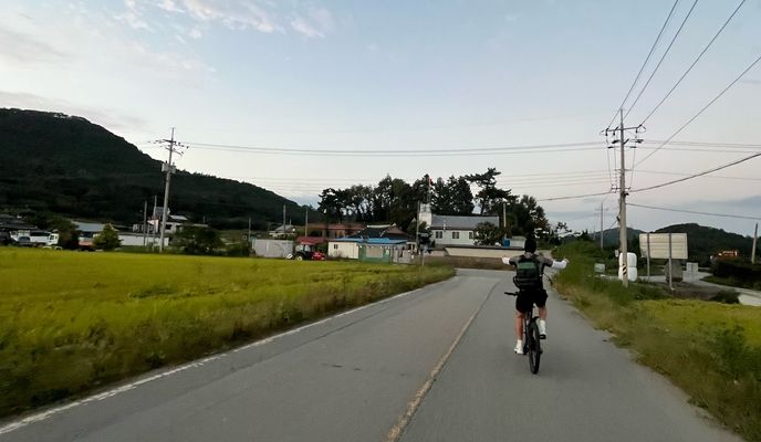 Photo 2 de l’itinéraire Bikemap « 영암군 до 우산동, 광주광역시 »