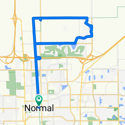 RTE 66 and Constitution Trail - North Normal