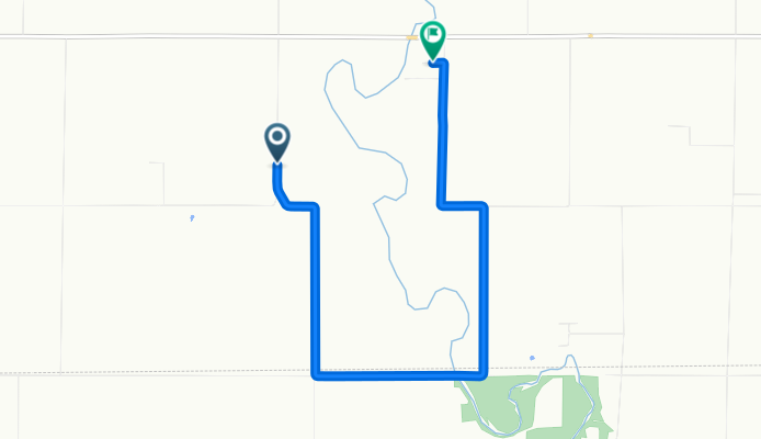 N County Road 425 E, Arcola to N County Road 525 E, Arcola