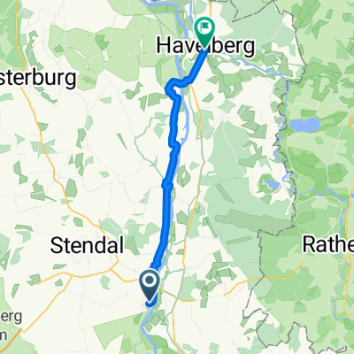 52.544, 11.971 nach 52.824, 12.074