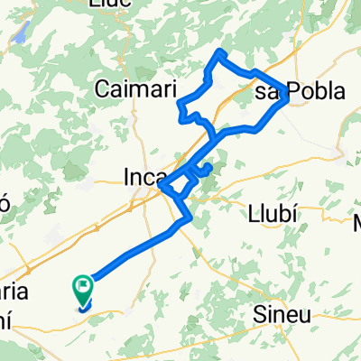 Biniali-Santa Magdalena-Coves-Sa Pobla-Inca-Biniali