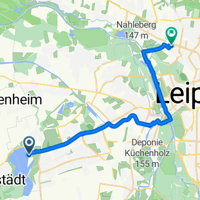 Seestraße, Leipzig nach Georg-Schumann-Straße, Leipzig