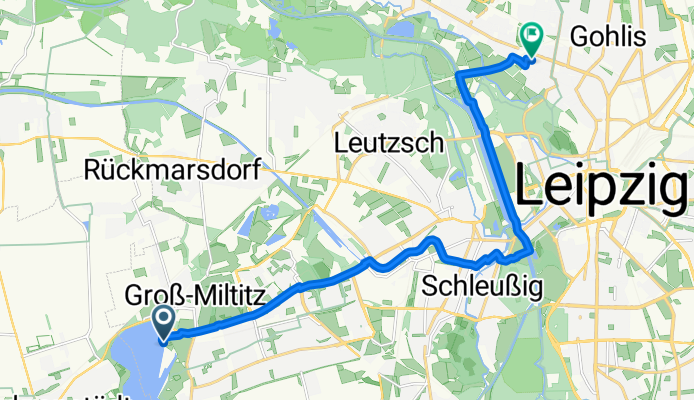 Seestraße, Leipzig nach Georg-Schumann-Straße, Leipzig