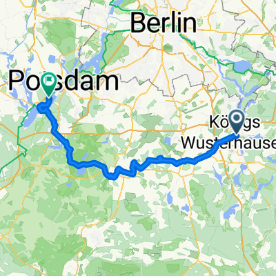 th299 Königs Wusterhausen bis Potsdam Pirschheide