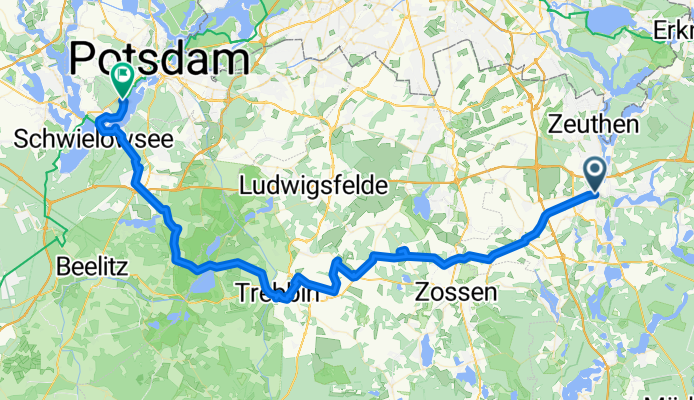 th299 Königs Wusterhausen bis Potsdam Pirschheide