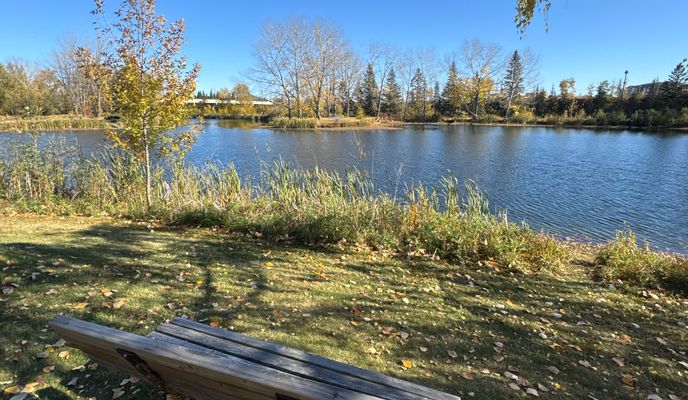 Photo 1 of the Bikemap route "Kentwood Dr, Red Deer à Bowerponds Recreation Area, Red Deer"