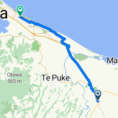 From Paengaroa to Papamoa Beach