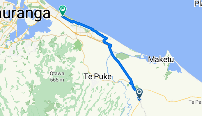 From Paengaroa to Papamoa Beach