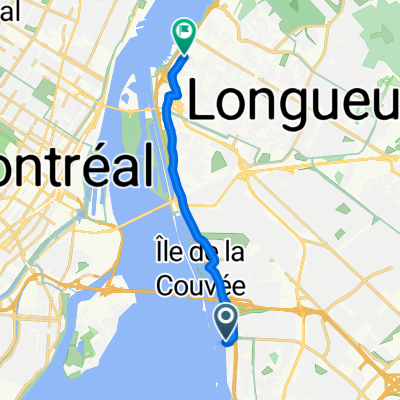 Rue des Saules, Brossard à Rue St-Charles O, Longueuil
