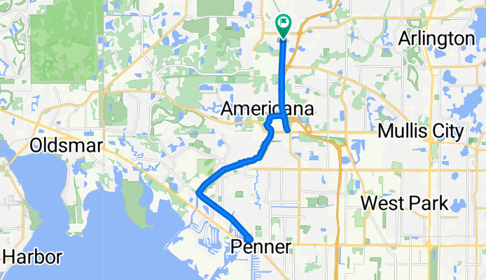 Alloway St, Tampa to Alloway St, Tampa