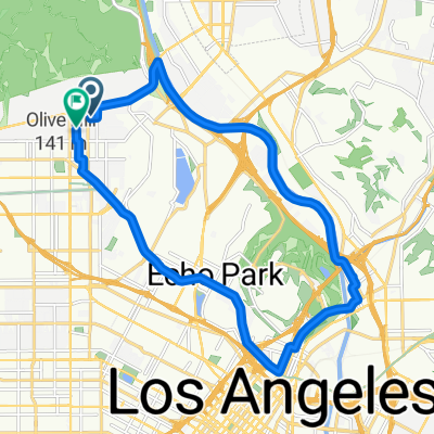 Hillhurst Ave, Los Angeles to Rodney Dr, Los Angeles