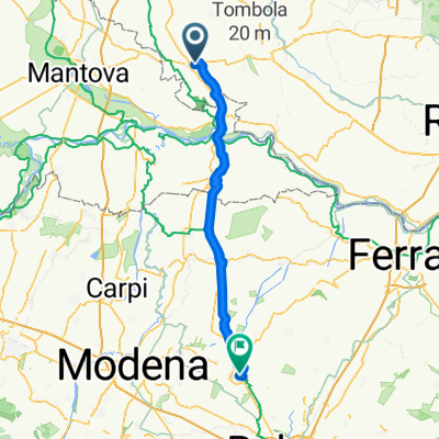 Via Vittorio Emanuele III, Nogara to Via Giuseppe Mazzini, San Giovanni in Persiceto