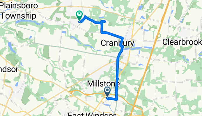 US-130 N, East Windsor to Ravens Crest Dr, Plainsboro
