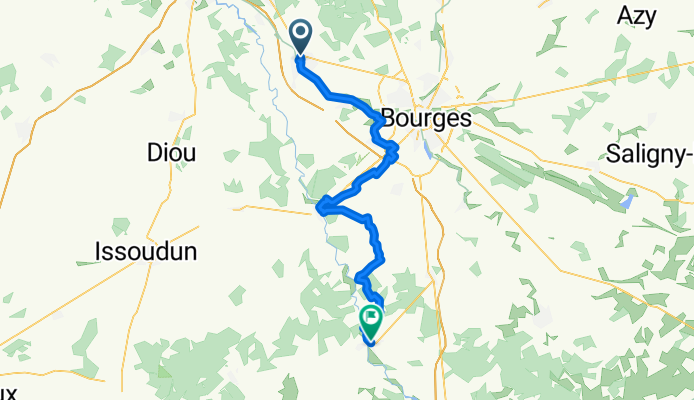 Mehun-sur-Yèvre - Châteauneuf-sur-Cher