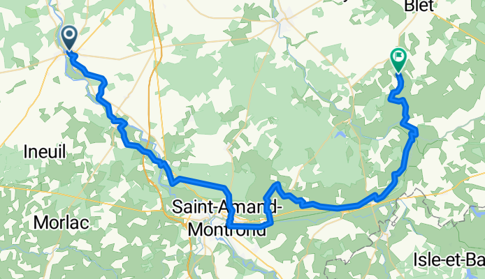 Châteauneuf-sur-Cher - Dun-sur-Auron