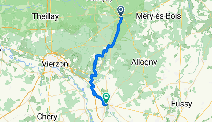 Neuvy-sur-Barangeon - Mehun-sur-Yèvre