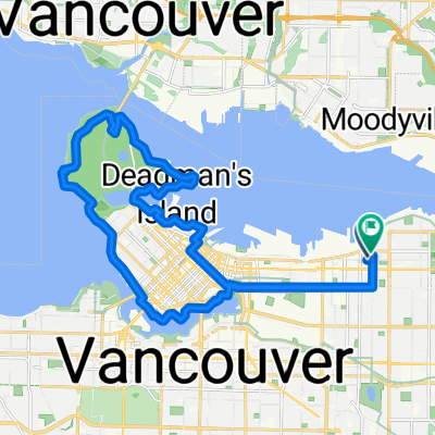 East Van to Stanley Park Loop