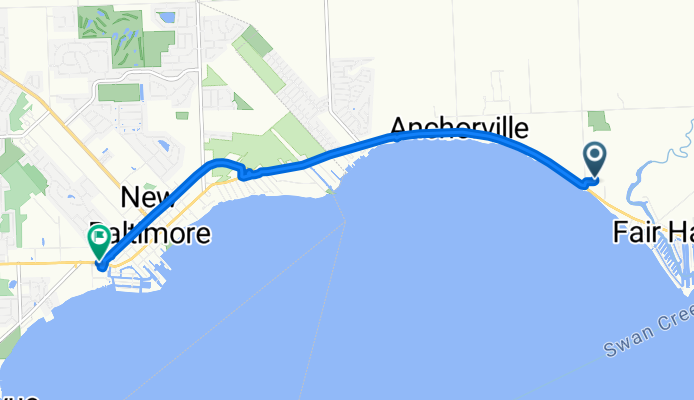Saint Clair Avenue to Mile Road